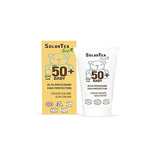 Crema Solar Alta Protección para Bebés SPF50+ SolarTea 100 ml