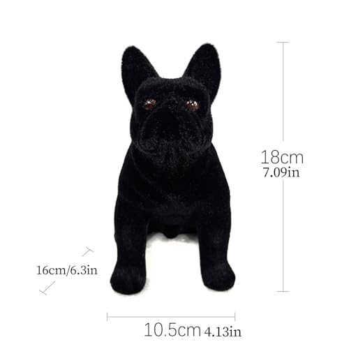 Petites figurines bouledogue français : décorez sans risque de casse - 6