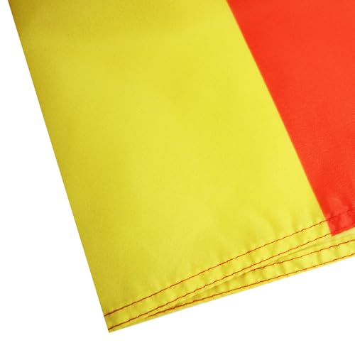 Image of AZ FLAG - Ethiopia Flag - 3x5 Ft - Light Polyester Ethiopian Banner with Two Brass Eyelets - Fade Resistant - Vivid Colors - 3' x 5' Feet - 150x90 Cm
