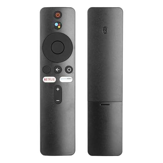 Mando a Distancia de Voz XMRM-00A Compatible con TV Stick, Box S/4X/4K, Android/Smart TV 4X Sustitución Controlador con Netflix primevideo Botones