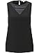 Produktbild TOM TAILOR Denim Blusen, Shirts & Hemden Top mit Spitzen-Details Deep Black, XXL, 14482, 2999