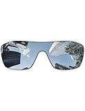 Combine8 Ploarized Replacement Lenses for Oakley Oil Rig Sunglasses - Silver Titanium