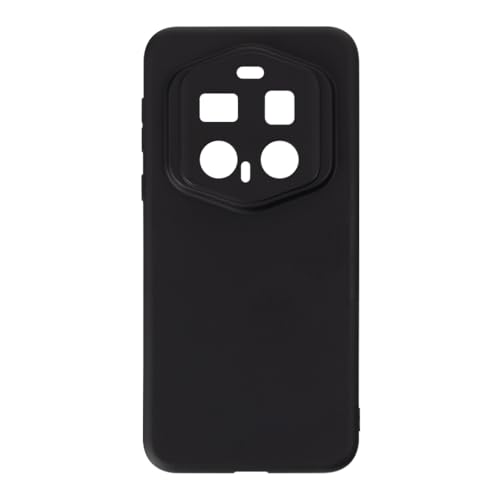 TPU Phone Case Compatible with Huawei Honor Magic 7 5G RSR, Slim Shockproof Soft Cover with Anti-Scratch Design and Precise Cutouts for Full Protection (Black)