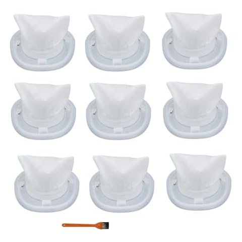 10-Pack Washable Replacement Filters (HNVCF10) for BLACK+DECKER Vacuum Models: HNVC215B10 / HNVC215B12AEV / HNVC220BCZ10FF / HNVC220BCZ01 Cover