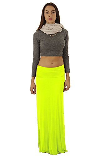Dinamit Jeans Women's Rayon Spandex Maxi Skirt2