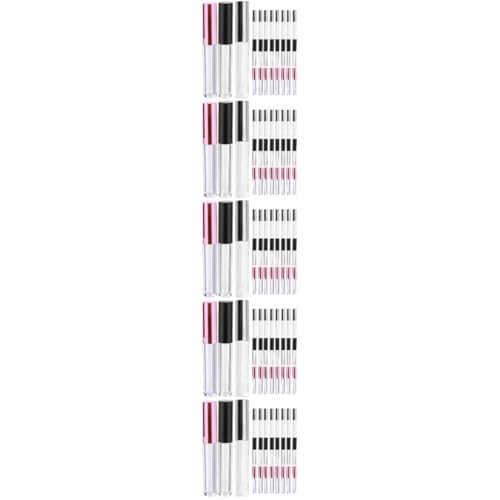 Didiseaon 2 Juegos Tubo De Brillo Labial Tubo De Brillo Labial Tinte De Labios Para Dormir Kit Dreamy Lip Kit Para Hacer Brillo Labial Voluminizador Varitas De Rímel Con 30 Uds * 2