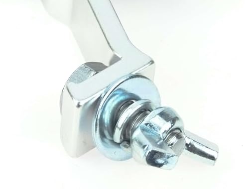 1 x Eurolite TH-22 SLIM silber Theaterhaken Scheinwerferhaken Montagehaken für 50 mm Rohr I Maximallast WLL 50 kg