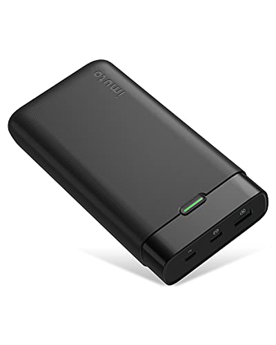 imuto Power Bank, Upgraded 20000mAh USB C 20W PD3.0 Portable Charger with USB 18W QC3.0 Input/Ouput Fast Charging External Battery Pack for iPhone 13, Samsung Galaxy S20, iPad, Smart Phones and More