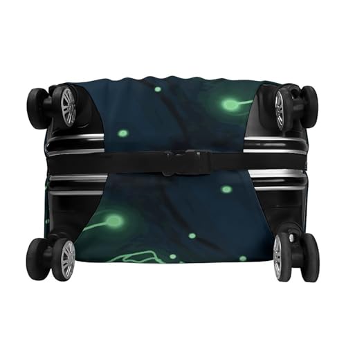 Glow in The Dark Luggage Cover, Washable Elastic Suitcase Cover Protector Fit 18-32 Inch Luggage 6