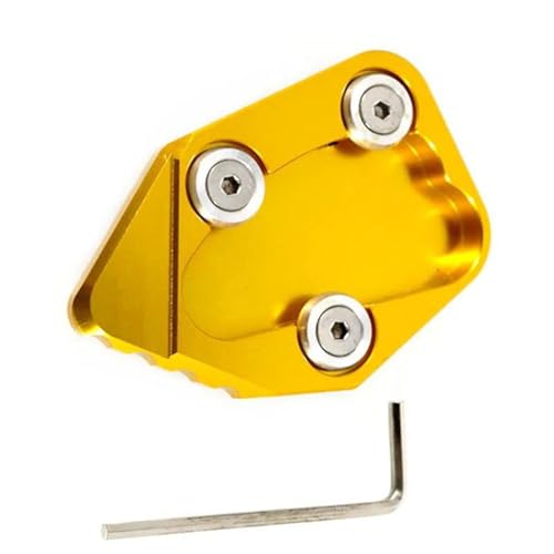 Support de béquille CBR1000RR : finis les enfoncements avec cette extension de pied or