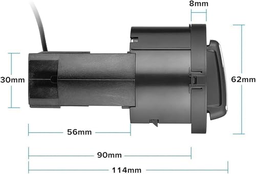 JINQFENG Headlight Switch, for Transporter T5-T6 2003-2016 Auto Headlamp Switch Light Sensor Module, Headlight Control Switch（1 Piece） - Image 3