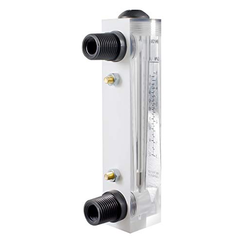 Bnyzwot Water Flow Meter Panel Mount Type Flowmeter M-15 0.5-5Gpm 2-18Lpm #TOP3