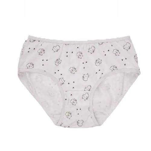 Girls Cotton Panties, Kitty Cat Pattern, 6-Pack, Assorted Colors4