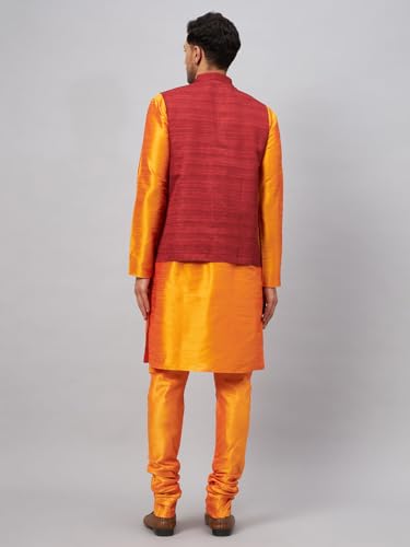 Image of VM Men's Jacket, Kurta and Pyjama Set