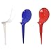 Jynqra 50Pcs 80mm Tees Figure Nails Position Marker Anti-Slice Tees Chair Shaped Tees