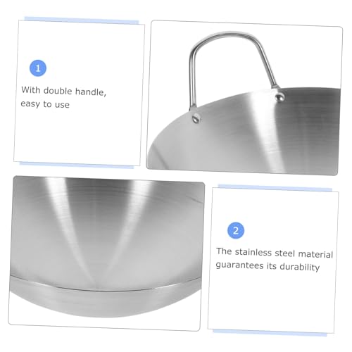 Olla de cocina wok con doble asa LABRIMP acero inoxidable miniatura 5