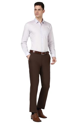 Image of Peter England Men's Cotton Print Slim Fit Shirt