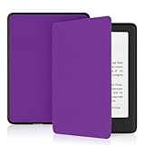Capa Compatível com Kindle 11ª Geração 2022 de 6 polegadas apenas para Modelo Nº: C2V2L3, com Função ON/OFF Diversas Cores ((ATENÇÃO: Não adequada para Modelo Paperwhite11 de 6,8 pol)) (Roxo)