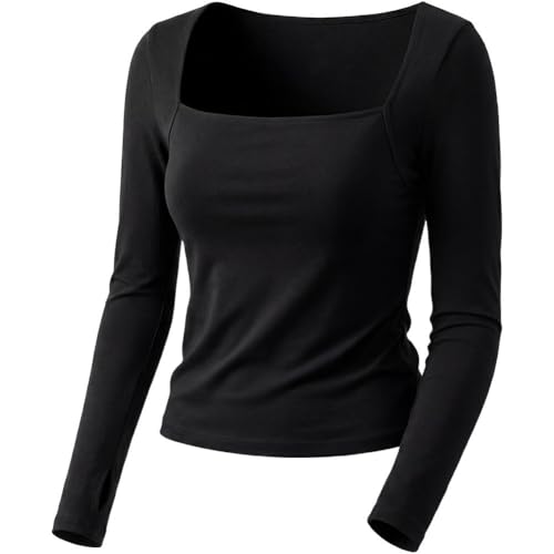 Keuyeo Leotardo De Ballet para Mujer Adulta, De Manga Larga con Cuello Mandarín para Ballet Y Gimnasia, Ideal para Actuaciones En Escenario.
