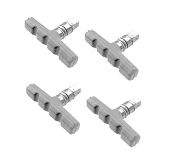 ShreNik Cycle Brake Shoes V-Brake Power Brakes Shoes for Bicycle Two Pair Set