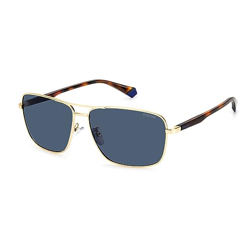 Polaroid Sonnenbrille PLD 2119 / G/S J5G / C3 Brille Mann Farbe Gold Rauchglas Größe 61 mm