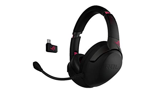 Casque ROG Strix GO 2.4 Ghz look Electro Punk rose et noir - 4
