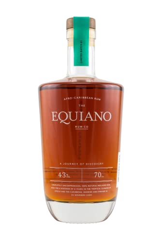 Equiano | African-Caribbean Rum | Mit Geschenkverpackung | 700ml | 43% vol. | Tropische Noten | 100% natürlich ohne Zusätze