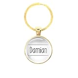 Consegnato rapidamente Portachiavi in vetro - Damian, Oro