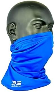 Braga de cuello con filtro integrado Filtración del aire bufanda braga de cuello anti contaminación antialérgica lavable, talla única para ciclismo (azul)
