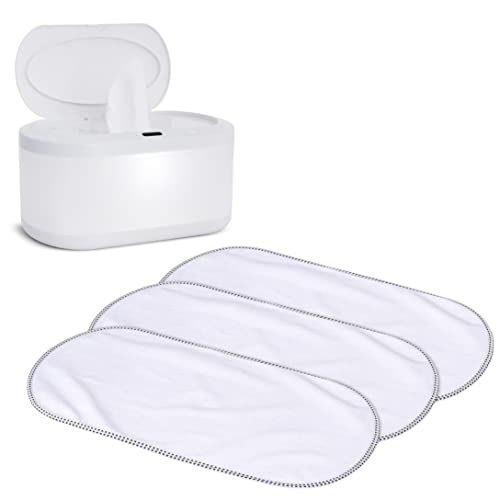 Munchkin® Touch Free Baby Wipe Warmer and 3pk Waterproof Changing...