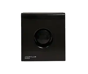 AMARYLLIS Bathroom Exhaust Fan Star(B)-6, 6 Inches, (Black)