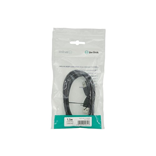 AV:LINK Avlink 113.003UK 5tB[g USB A to USB B v^[[hP[u