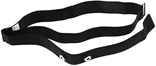 Surieen Heart Rate Monitor Chest Strap Replacement, Adjustable Heart Rate Monitor Chest Band Soft Replace Chest Belt Compatible with Wahoo/Garmin/Polar and More