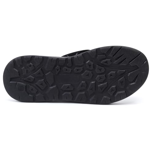 Image of MALIDA Mens Flip Flops Non-Slip Bathroom Shower Shoes Cushion foam Indoor and Outdoor Thong Sandals