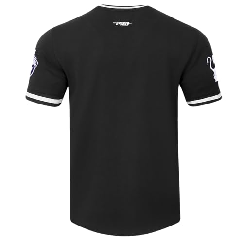 Camiseta Sacramento Kings Pro Standard Retro Classics con acabados premium en color negro 2
