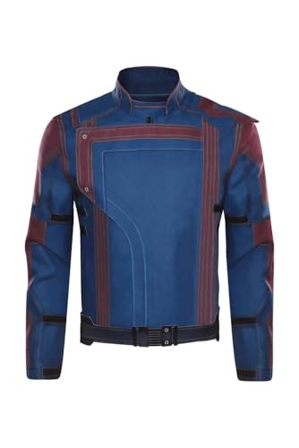 NoryNick Costume de cosplay Lord pour homme, veste avec ceinture, haut bleu galaxie - Uniforme de carnaval