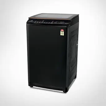 Voltas Beko 6.5 Kg Fully Automatic, Inverter, Top Load Washing Machine (WTL65VPBGX, Black),Fountain Wash