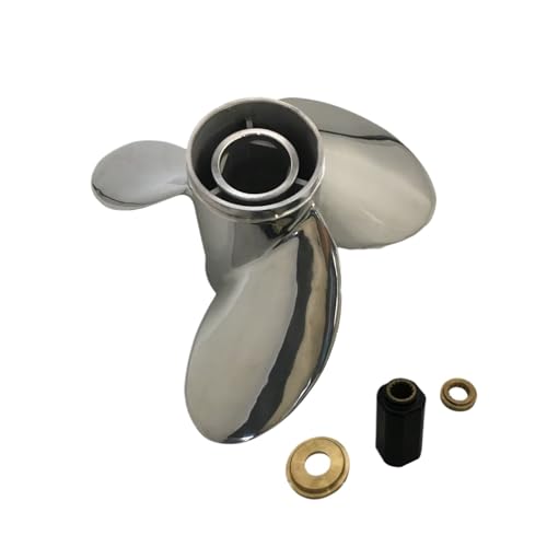 Image of Outboard Propeller 15 5 /8x23 for Engine 135HP 175HP 220HP 300HP Stainless Steel 15 Splines Boat Parts LH 48-8M0040405