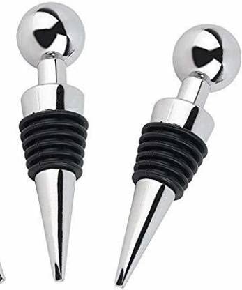 AMERTEERWine Stopper preserver for bottles | 2 Pieces Cork Stoppers Wine Saver | Champagne Sealer Bulk For Gifts, Bar, Holiday Party