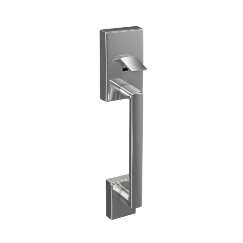 Image of SCHLAGE FE285 CEN 625 LAT COL 16-080 10-027 134 Front Entry Handleset Interior, Collins Trim, Bright Chrome
