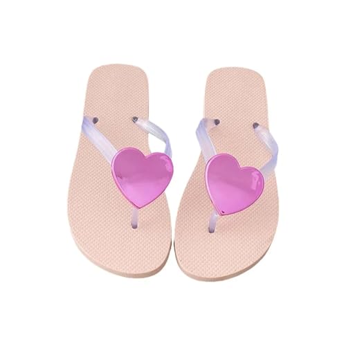 Flip Flops for Women Women Flip Flops Holiday Waterproof Seaside Sandals PVC Vacation Beach Slippers Outdoor