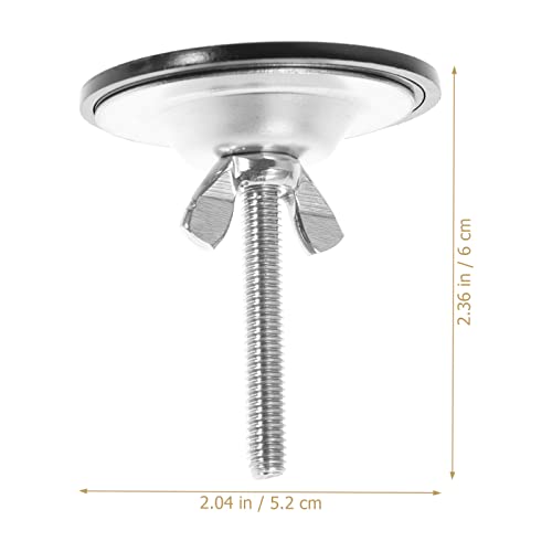 DOITOOL Faucet Hole Stopper Faucet Hole Cover Stainless Steel Sink Hole Cover Kitchen Sink Tap Hole Cover Rust Resistant for Bathroom Rest Room Kitchen Sink Hole Cap - Image 2