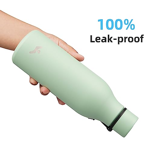 Konokyo KLETUP18MACARON GREEN Insulated Water Bottle thumb #4