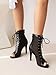 Ceciloroda Mujer Heeled Burju Baile Zapatos Peep Toe Mesh Botines Stiletto Gladiador Sandalias Comfy Dressy Sandalias Ballrrom Cordones Black Size 41 Imagen de Ceciloroda Mujer Heeled Burju Baile Zapatos Peep Toe Mesh Botines Stiletto Gladiador Sandalias Comfy Dressy Sandalias Ballrrom Cordones Black Size 41