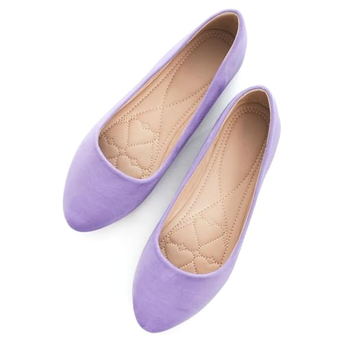 Image of SAILING LU Casual Shoes for Women Dressy Ballet Flats | Comfort Fit, Work Shoes,Casual for Women, Slip-Ons Loafers