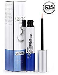 Eyelash Growth Serum Eyebrow Lash Enhancer for Longer and Thicker Eyelash, 100% Natural, Fuller and Healthier Eyebrow (5ml)
