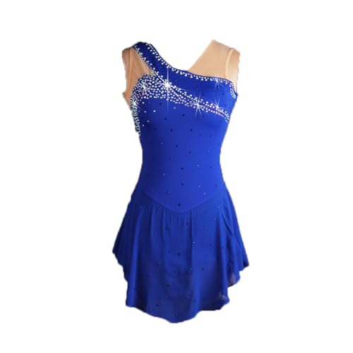 Fantasias femininas de patinação no gelo para meninas, patinação no gelo, competição, vestir, crista