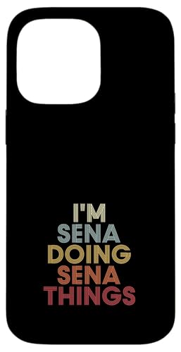 Sena Name Sena Personalized Name First Given �X�}�z�P�[�X iPhone 14 Pro Max �p