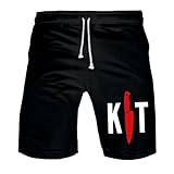 DIULEILAOMOU Kill Tony Merch SweatShorts Women Running Shorts Men Basketball Pants Trendy Outdoor Sportwear (Black,Large)
