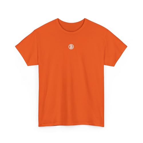 Original Michael Saylor Bitcoin T-Shirt Orange
